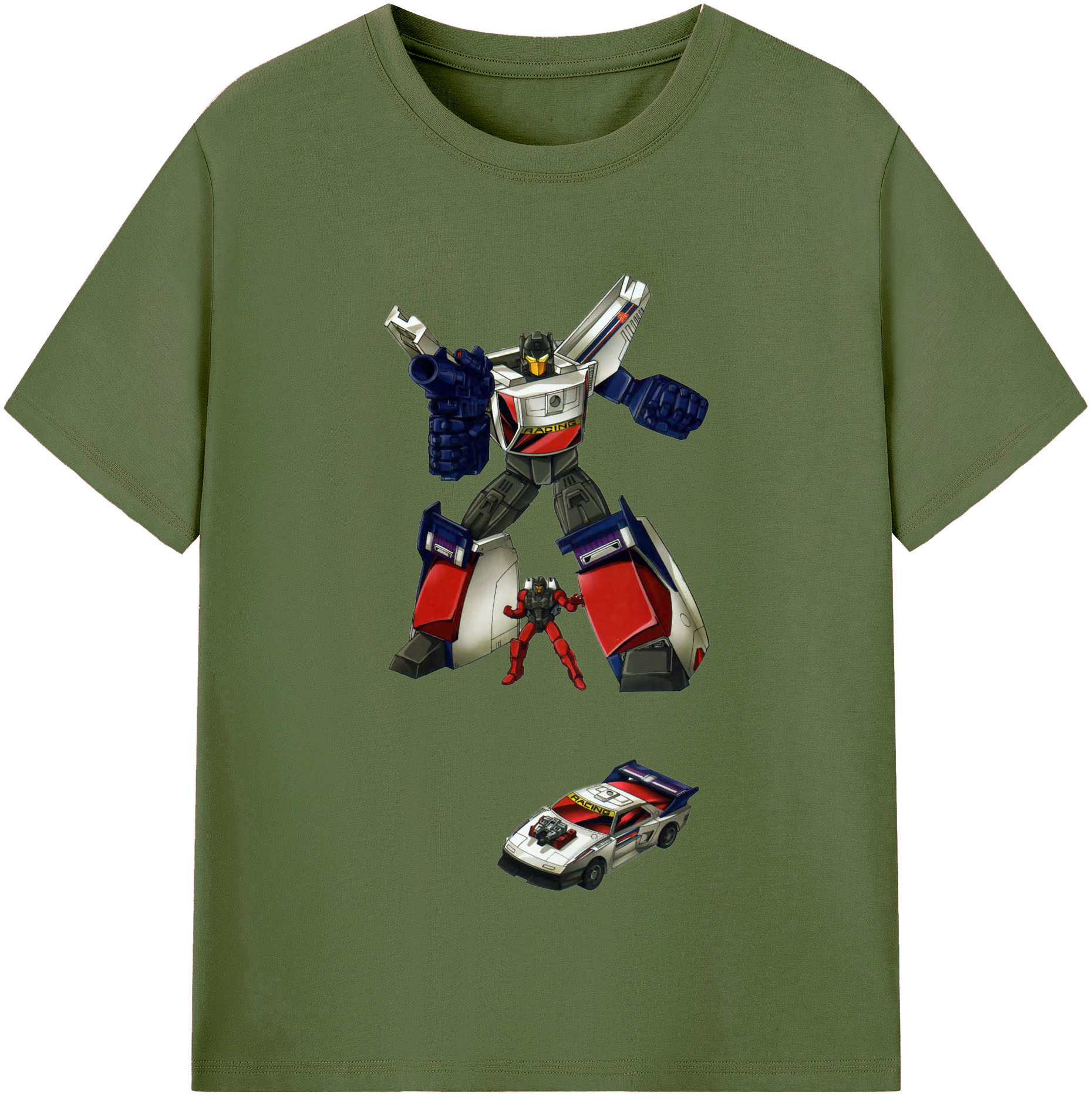 （画像用）  綿100％半袖Tシャツ（フロントプリント）